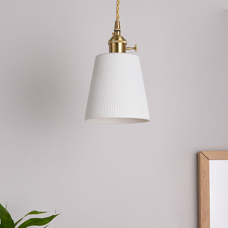 Keramiek Witgouden Hanglamp - 108PL
