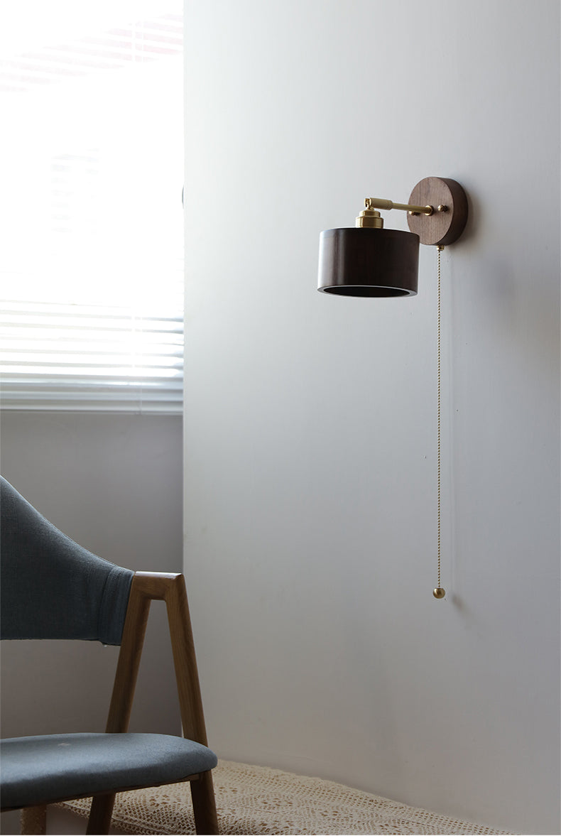 Houten Wandlamp - 114WL