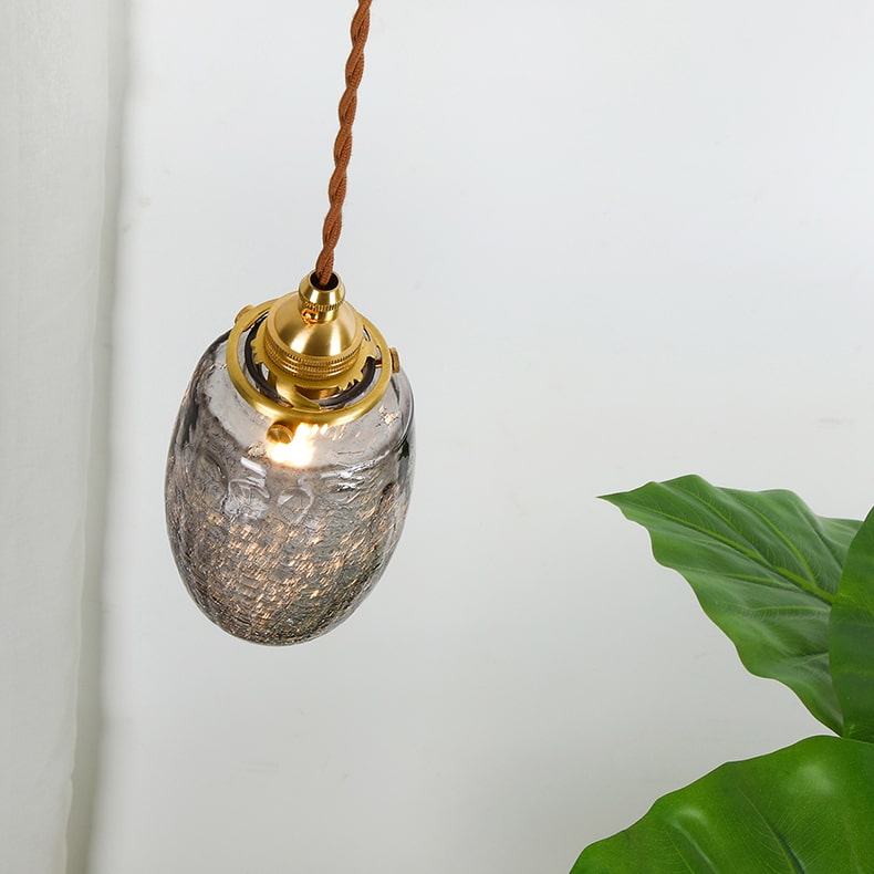 Hanglamp van donker glas - 225GPL