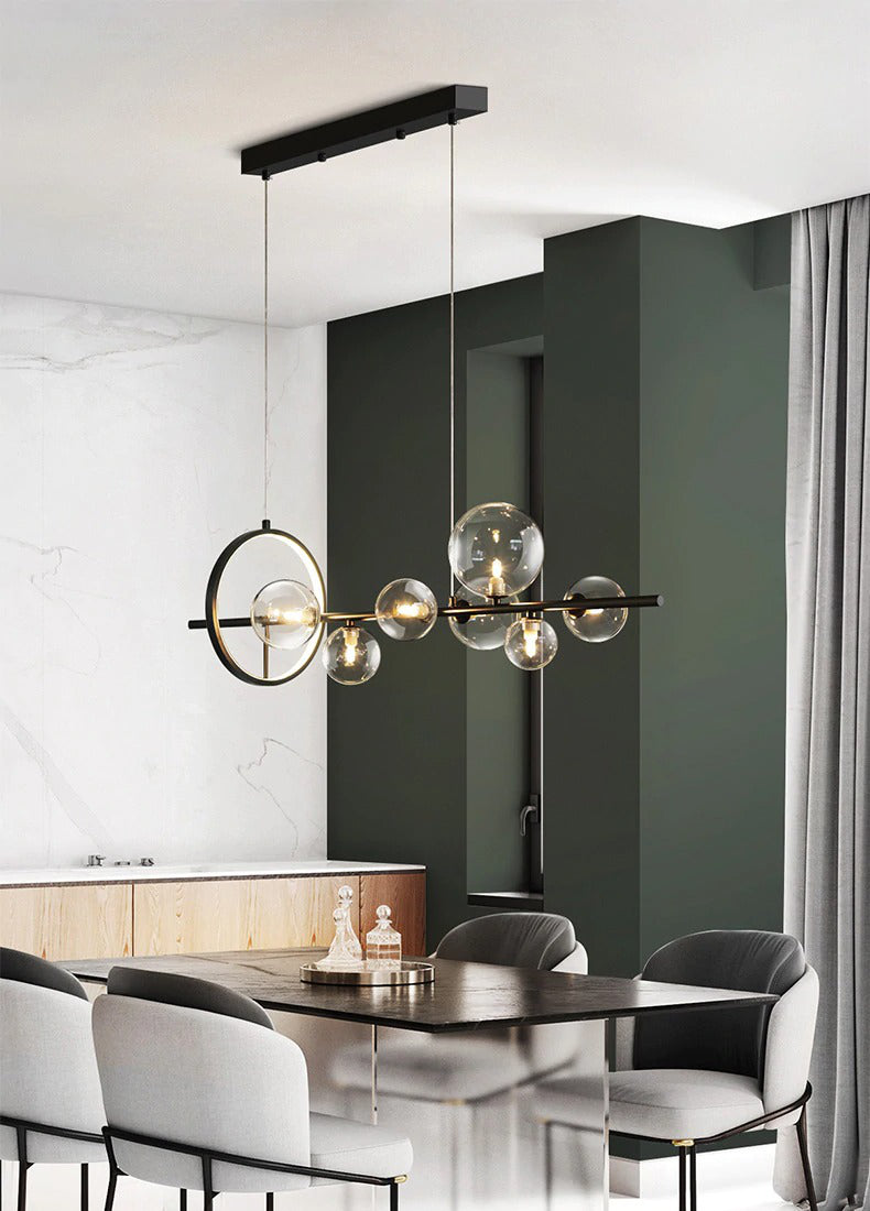 Moderne kroonluchter met LED-RING - 1LCH1