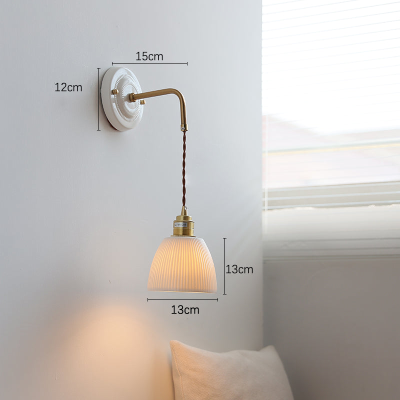 Keramische wandkandelaar - 105CWP