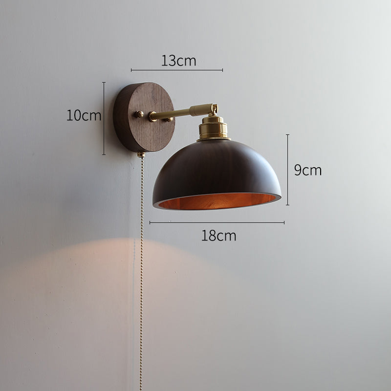 Houten Wandlamp - 114WL