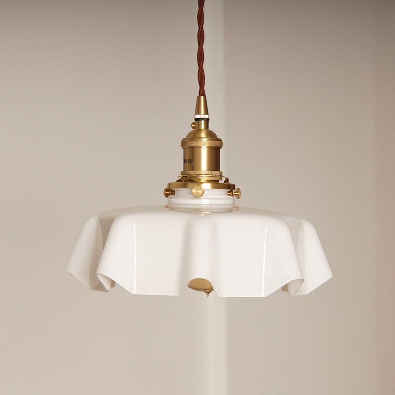 Retro glazen hanglamp - 215GPL