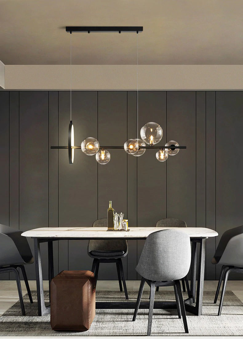 Moderne kroonluchter met LED-RING - 1LCH1