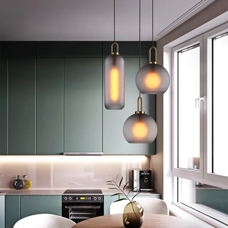 Glazen hanglamp - 217GPL