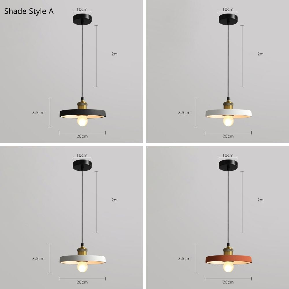 Cement hanglamp - 103CM