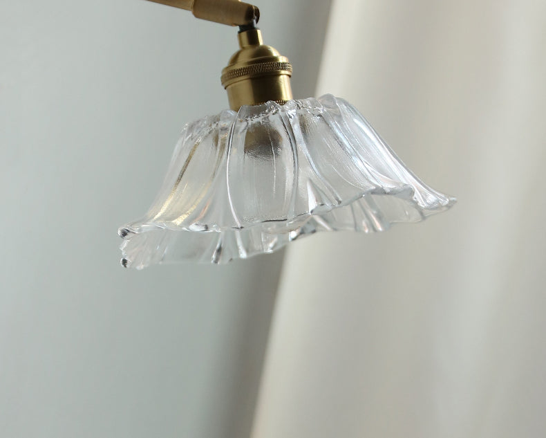 Glazen Messing Wandlamp - 205GBWL