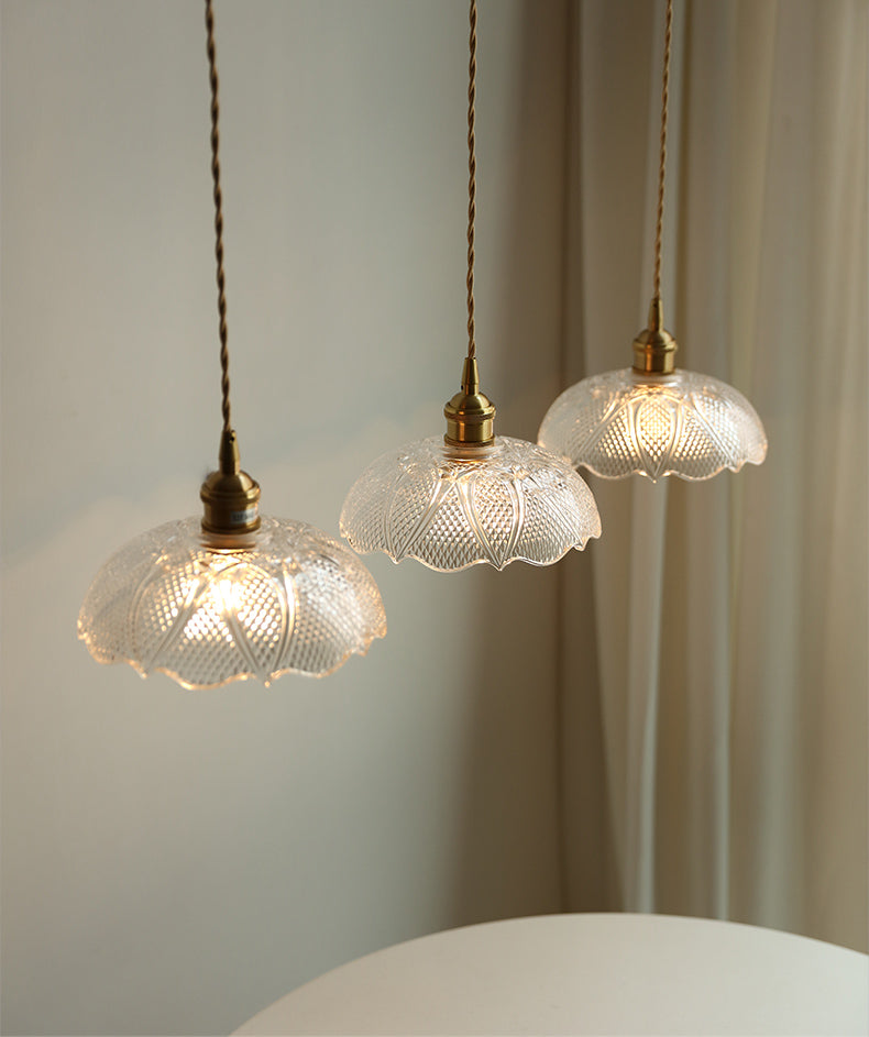 Helder glazen hanglamp - 208GPL
