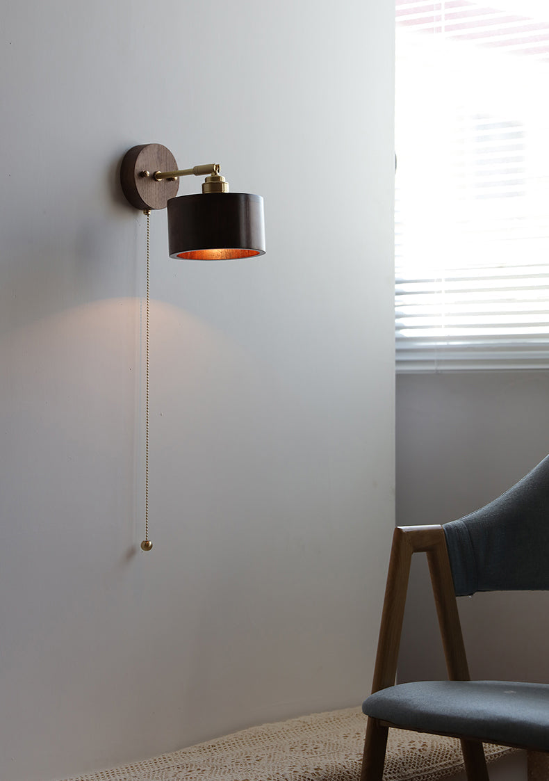 Houten Wandlamp - 114WL