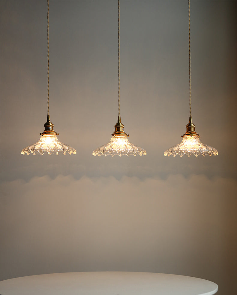 Helder glazen hanglamp - 205GPL