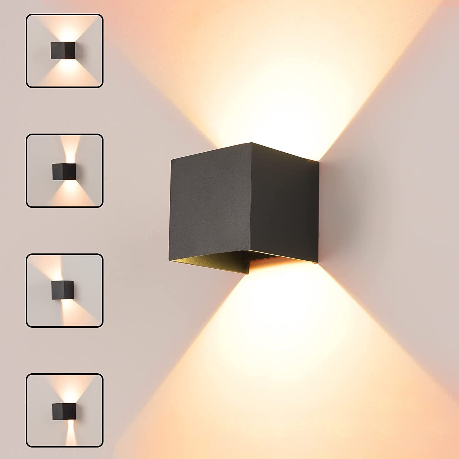 Moderne IP-gecertificeerde buitenwandlamp - 202OTL