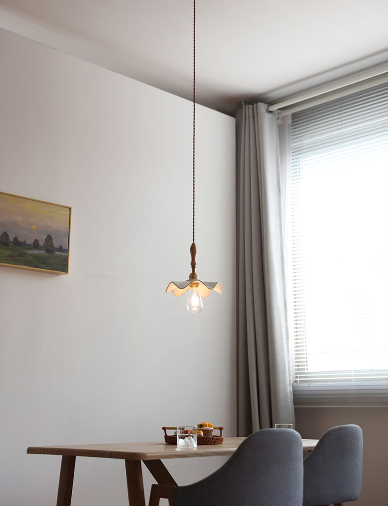 Keramiek Messing Hanglamp - 107PL