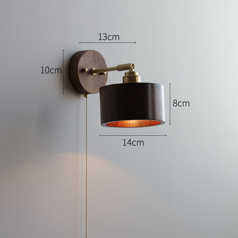 Houten Wandlamp - 114WL