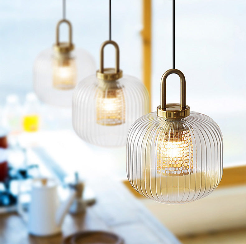 Helder glazen hanglamp - 103PL