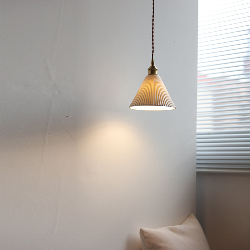 Keramiek Messing Hanglamp - 103PL