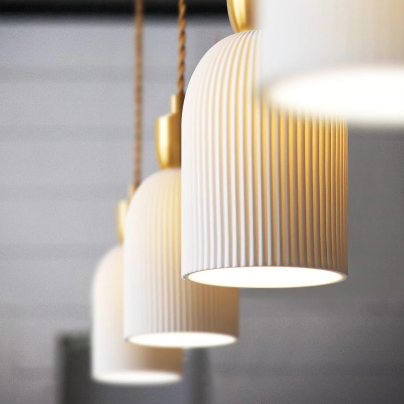 Keramische hanglamp in Japanse stijl - 201CPL