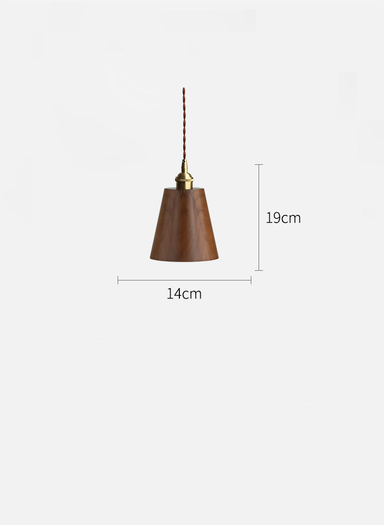 Houten hanglamp - 102WPL