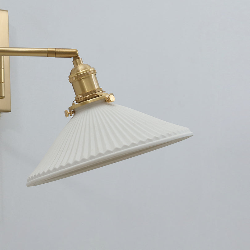 Keramische zwenkarmwandlamp - 206SAL