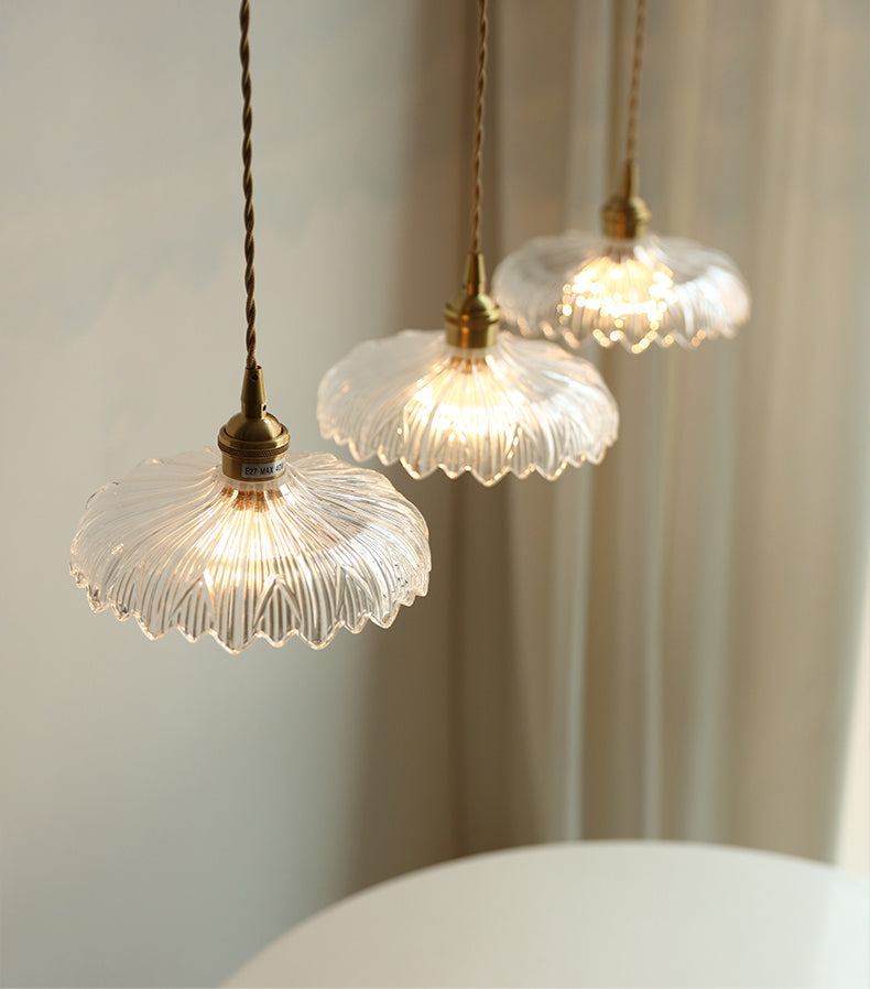 Helder glazen hanglamp - 208GPL
