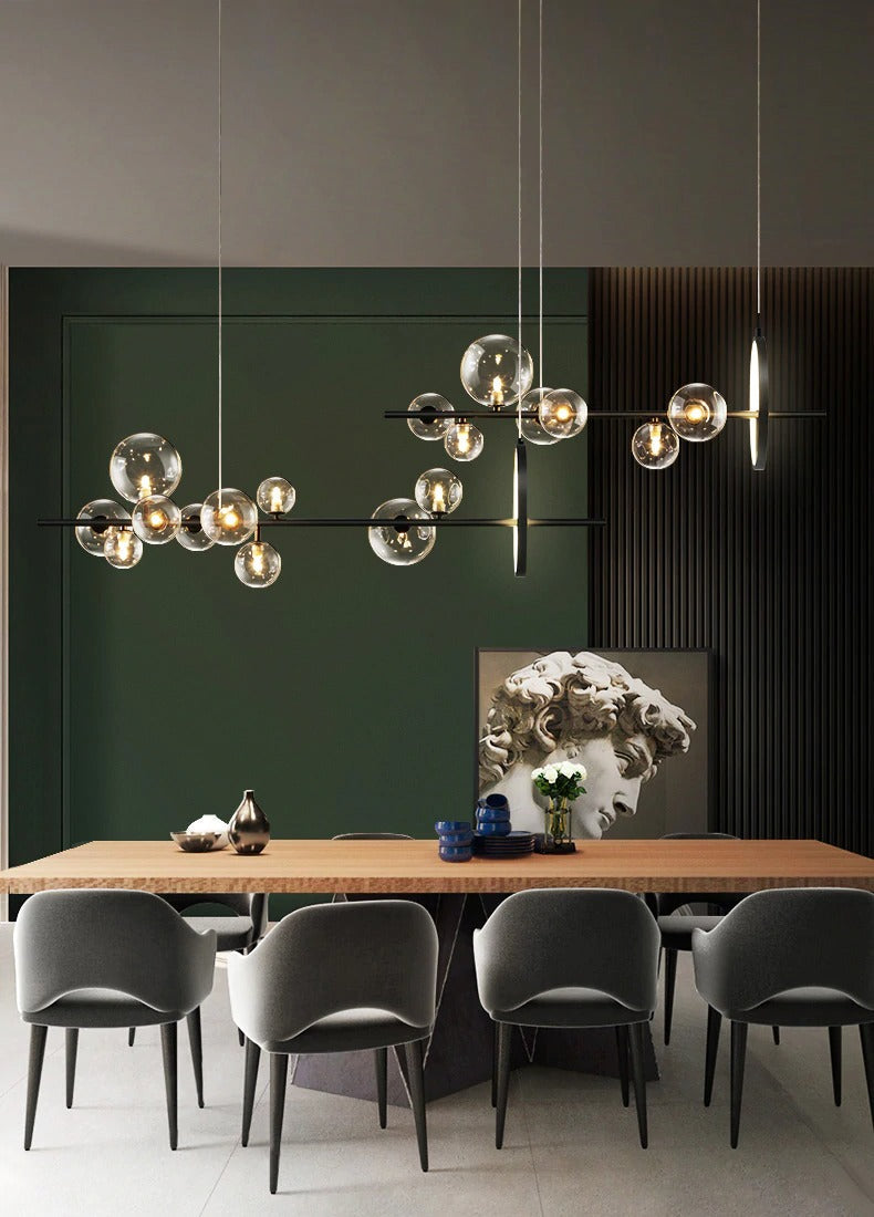 Moderne kroonluchter met LED-RING - 1LCH1
