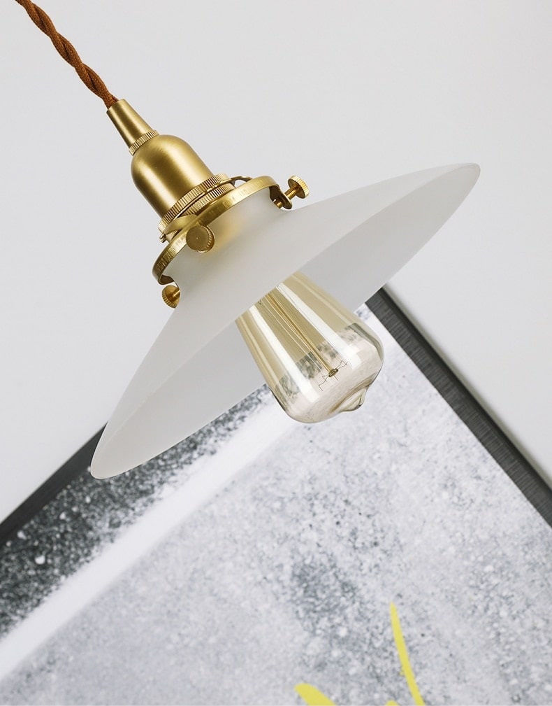 Hanglamp van matglas - 222GPL