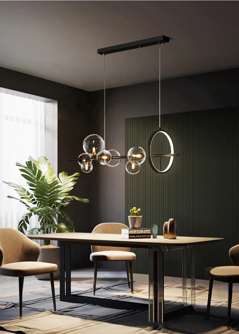 Moderne kroonluchter met LED-RING - 1LCH1