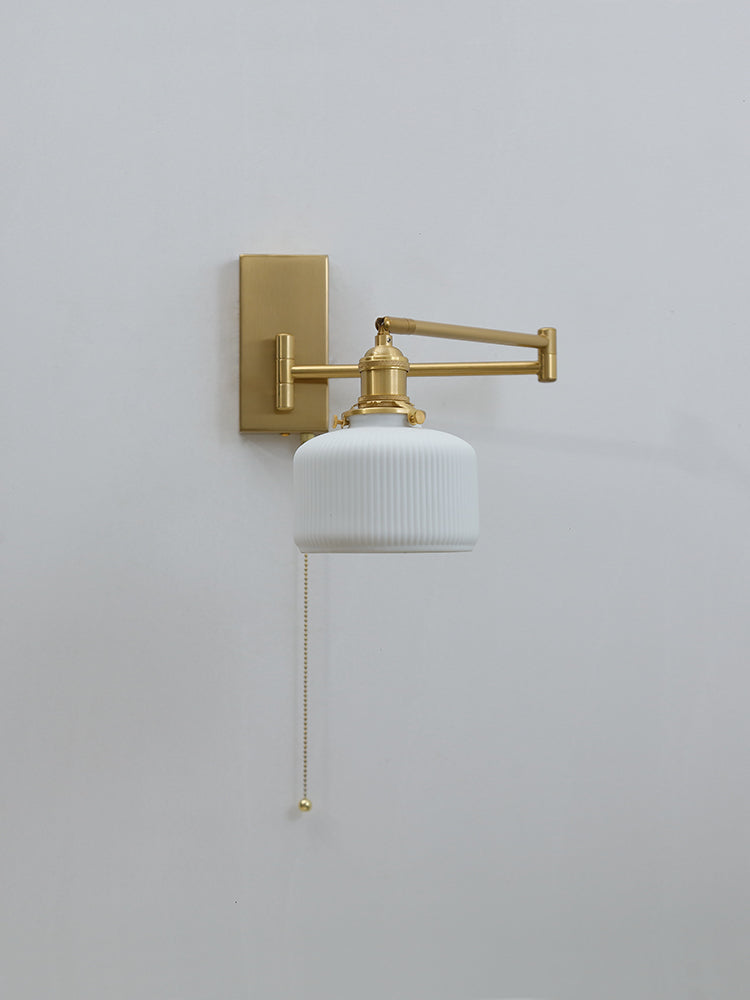 Keramische zwenkarmwandlamp - 207SAL