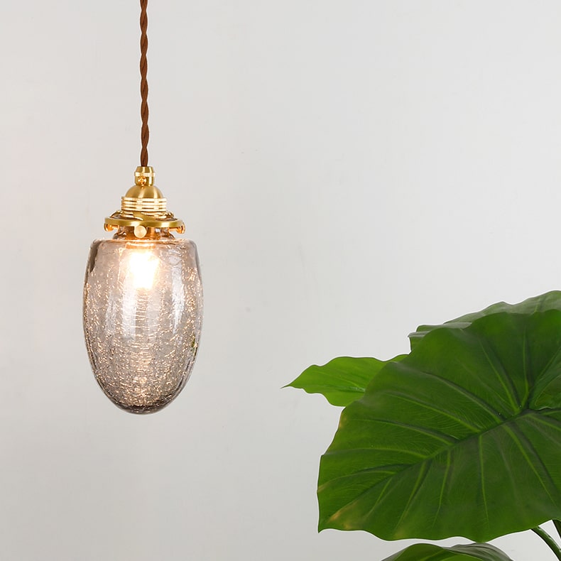 Hanglamp van donker glas - 225GPL