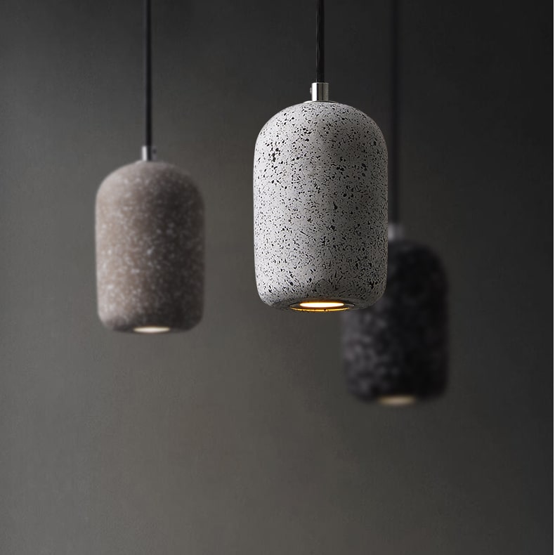 Cement hanglamp - 107CM
