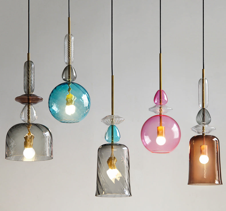 Glazen hanglamp - 218GPL