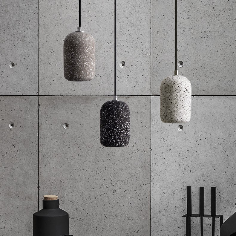 Cement hanglamp - 107CM