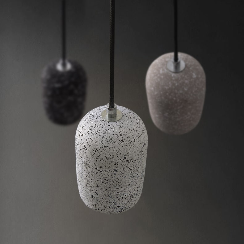 Cement hanglamp - 107CM