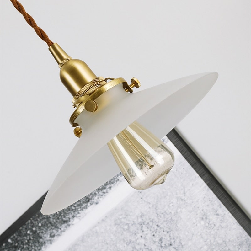 Hanglamp van matglas - 222GPL