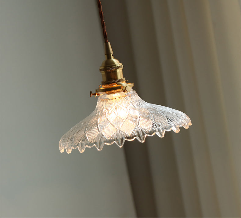 Helder glazen hanglamp - 205GPL