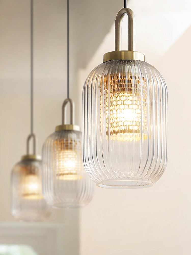Helder glazen hanglamp - 103PL