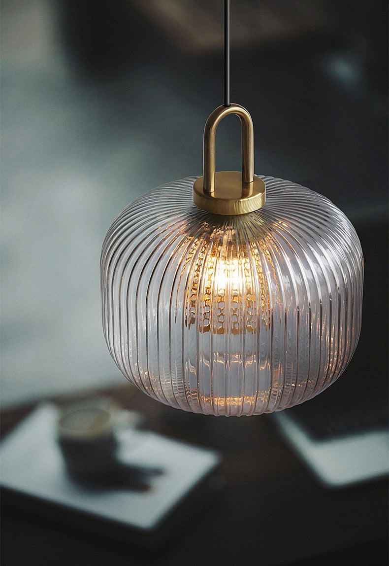 Helder glazen hanglamp - 103PL