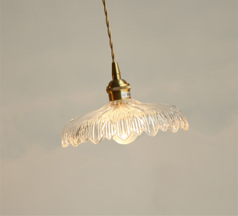 Helder glazen hanglamp - 208GPL