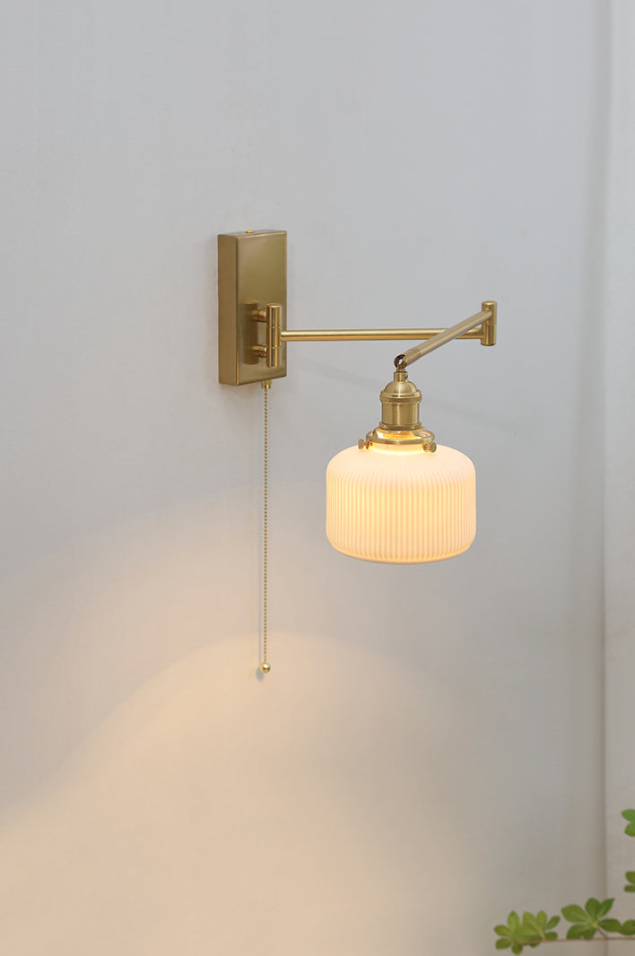 Keramische zwenkarmwandlamp - 207SAL