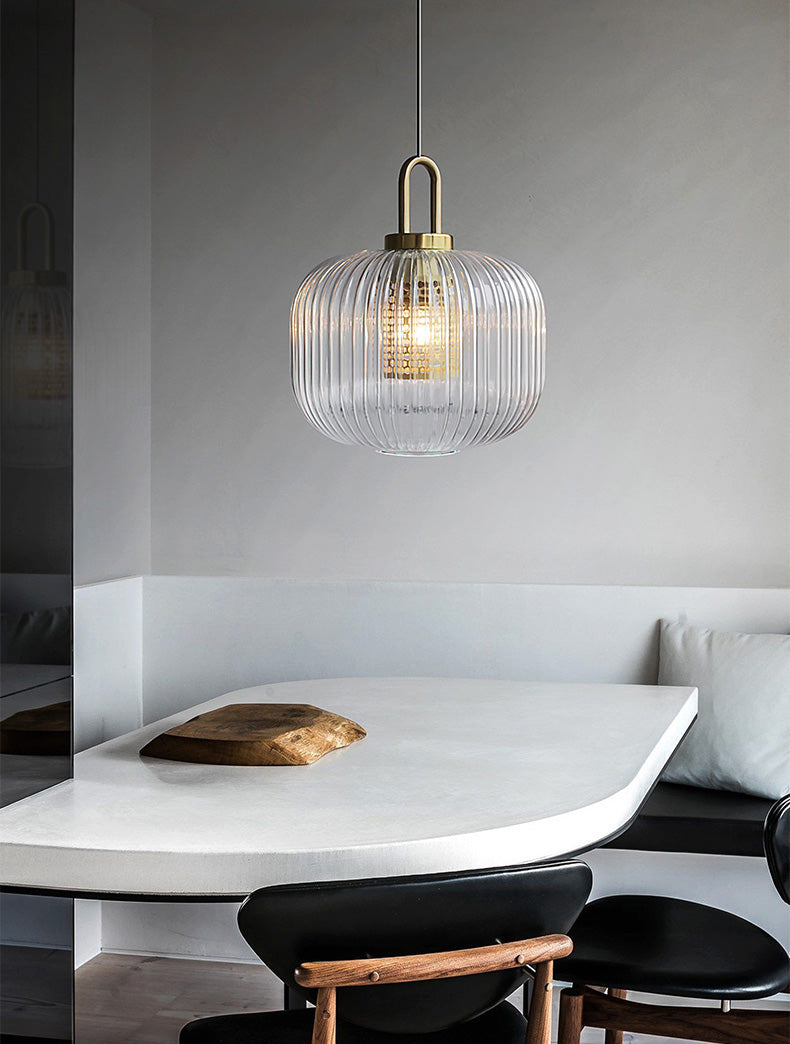 Helder glazen hanglamp - 103PL