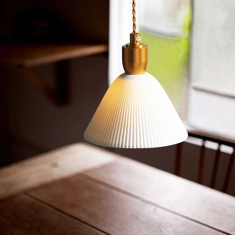 Keramische hanglamp in Japanse stijl - 201CPL