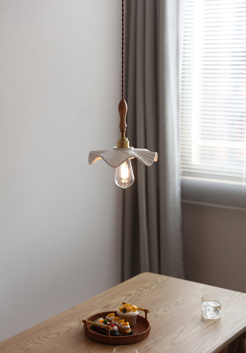 Keramiek Messing Hanglamp - 107PL