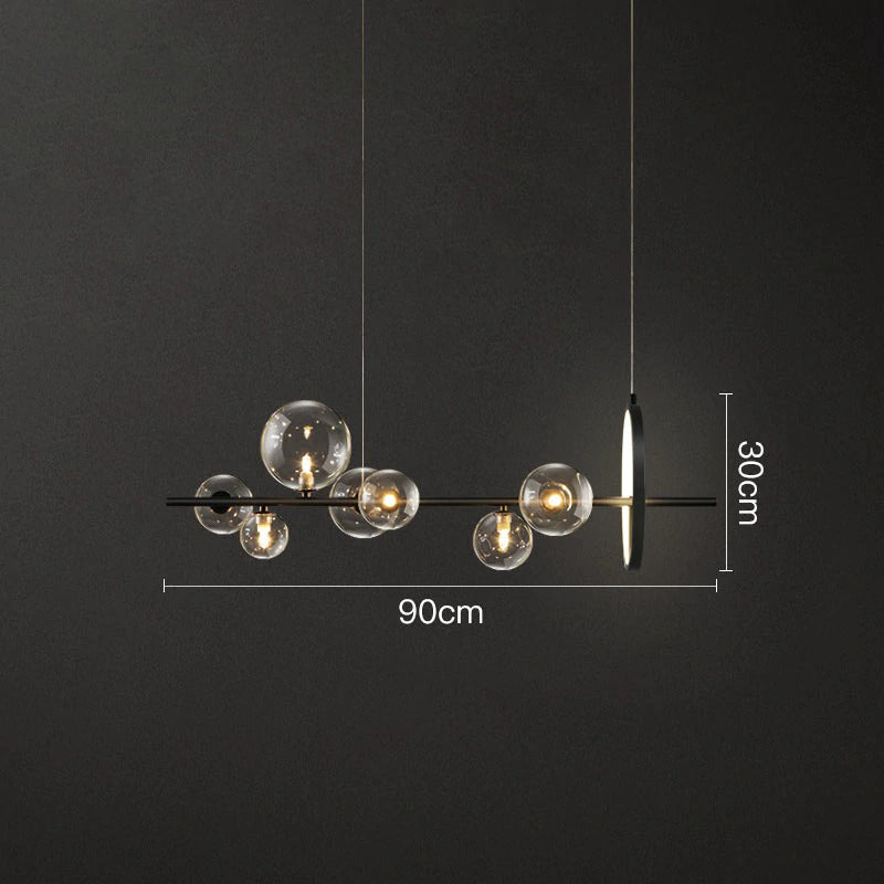 Moderne kroonluchter met LED-RING - 1LCH1