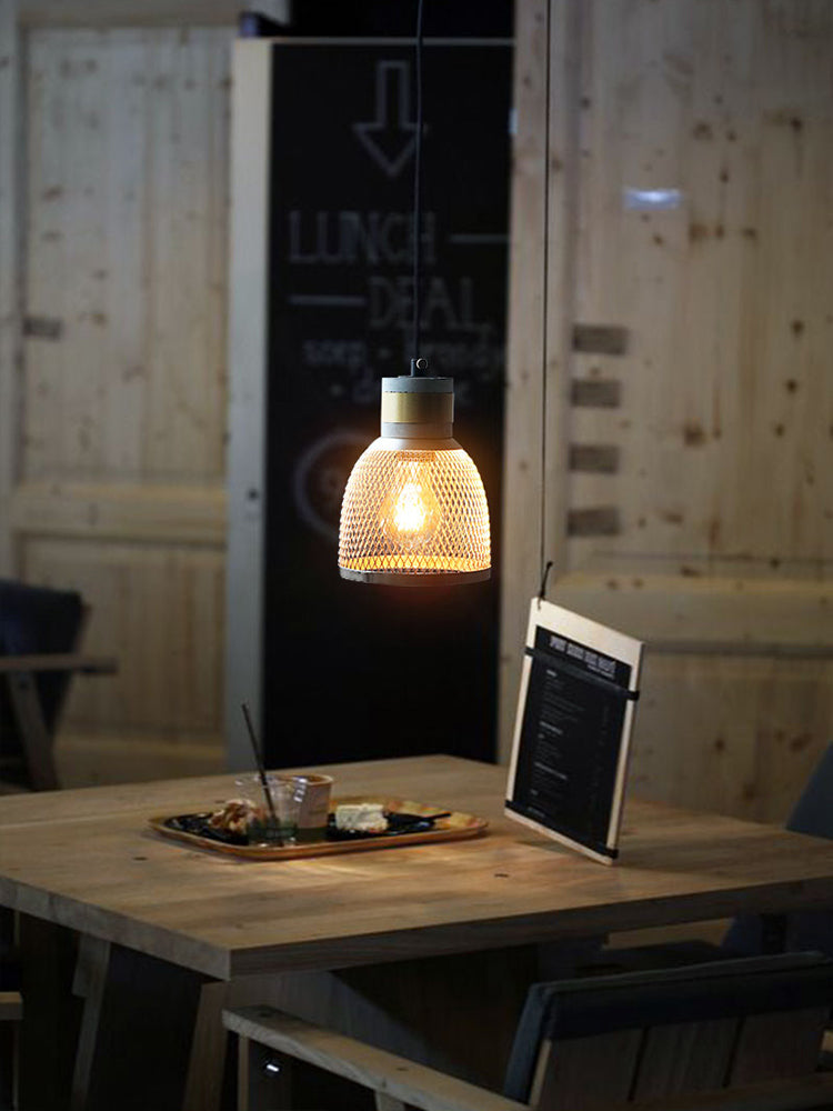 Cement hanglamp - 104CM