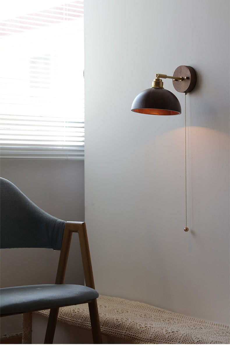 Houten Wandlamp - 114WL