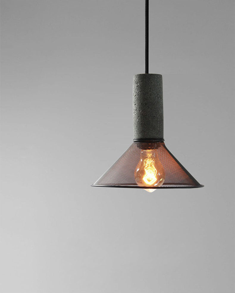 Cement hanglamp - 104CM
