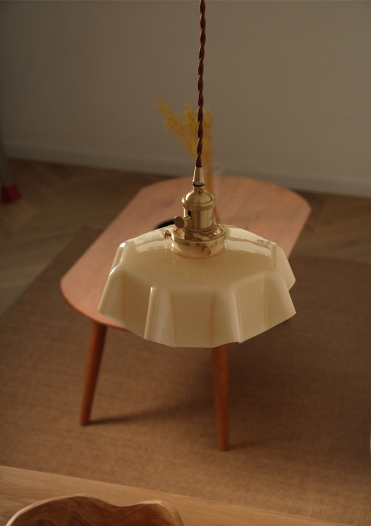 Retro glazen hanglamp - 215GPL