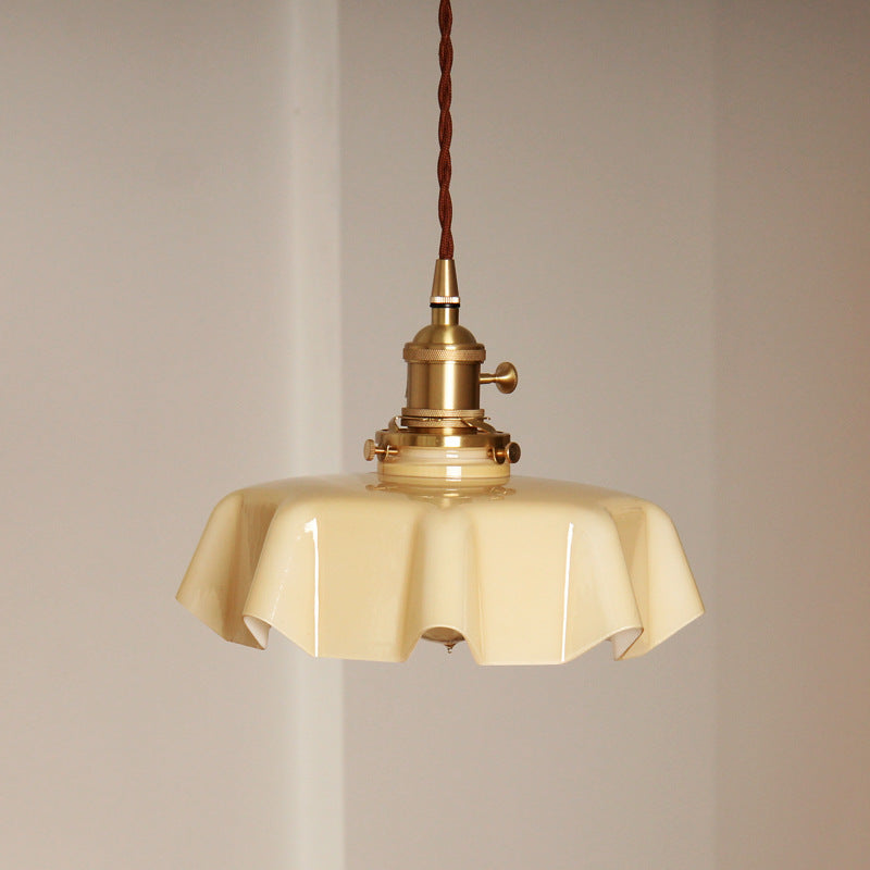 Retro glazen hanglamp - 215GPL