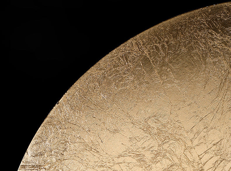 Goud ijzeren Luna wandlamp - 200MWL