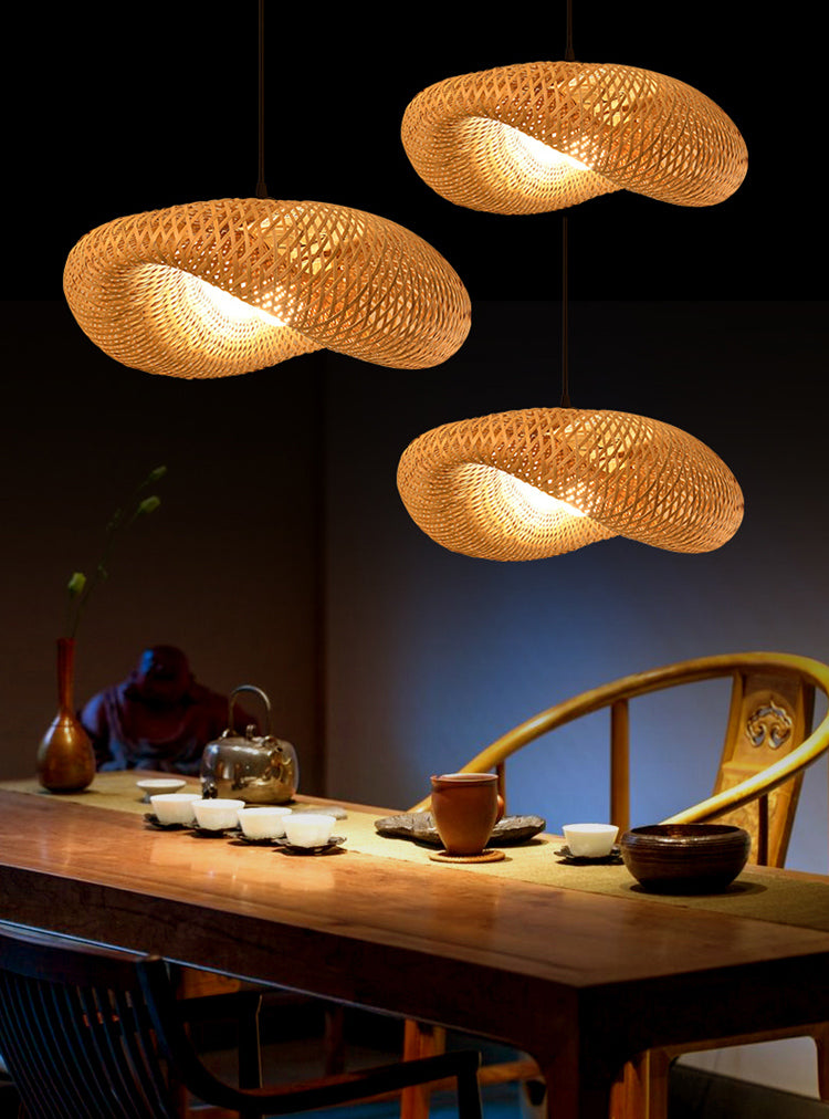 Rotan rieten hanglamp