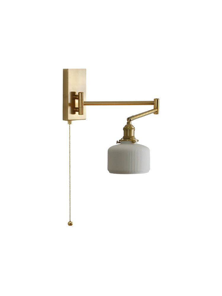 Keramische zwenkarmwandlamp - 207SAL
